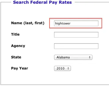 Finding An Individual Federal Employee S Name And Salary