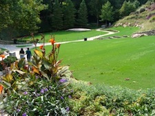 Image of Falls Park on the Reedy grounds