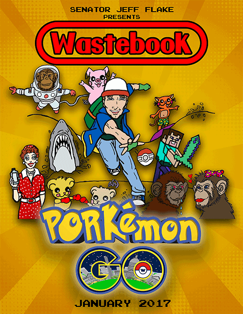 Image of the Wastebook 2017: Porkemon Go cover