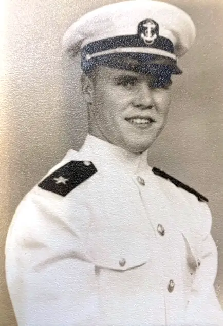 Portrait of Marine lieutenant Ralph Russell