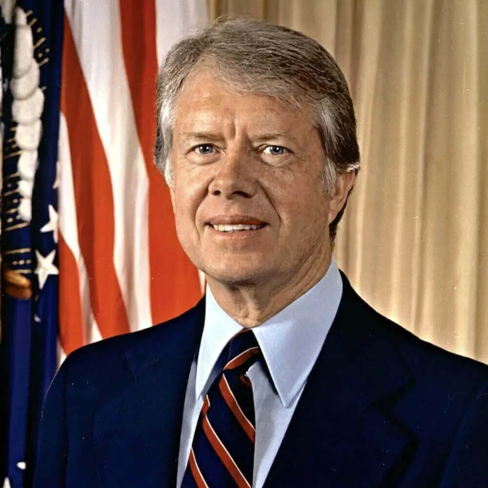 Official presidential portrait of Jimmy Carter