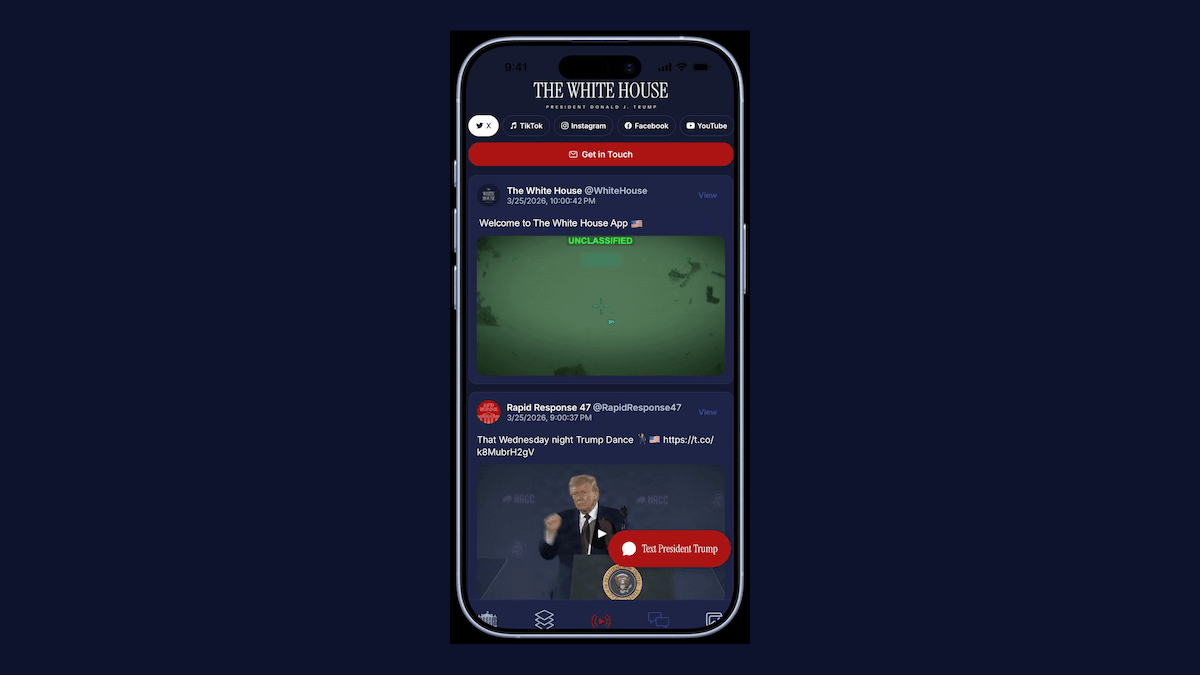 The White House Has a New App. It May Soon Be Required on Your Government Phone